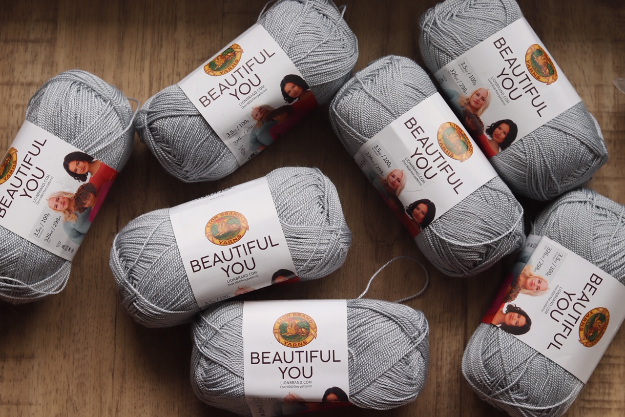 Lion Brand Feels Like Butta Thick & Quick Yarn-Antique White