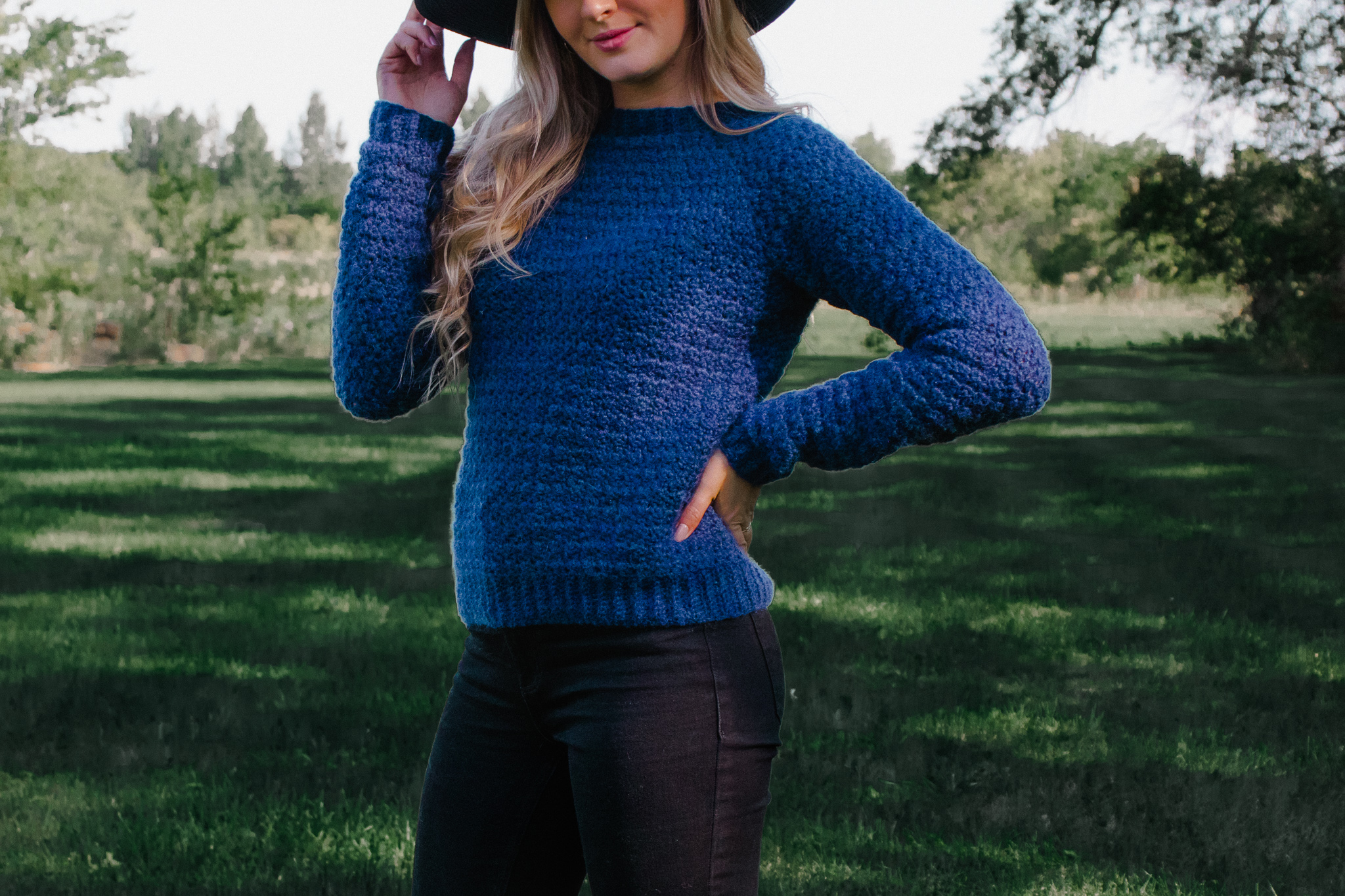 Rosebud Raglan – Beginner-Friendly, Top-Down, Raglan Pullover Sweater ...