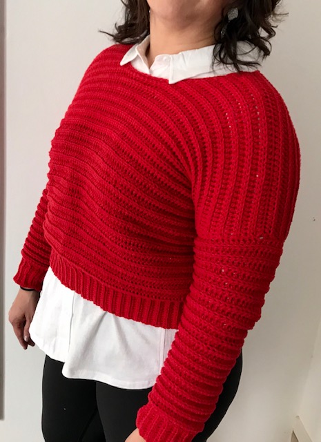 Eyelash Knit T-Body Sweater - 509 Broadway