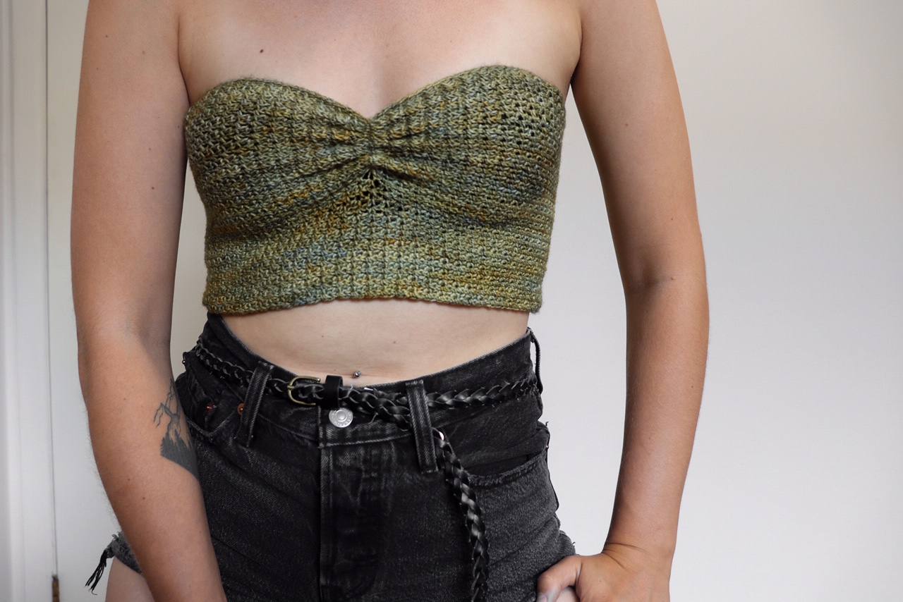 Bustier Corset - DIY Crochet Tutorial for All Sizes 