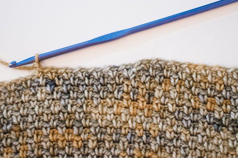 Hazeldell Wrap – a [FREE] Crochet Pattern for Linen Stitch Crescent ...