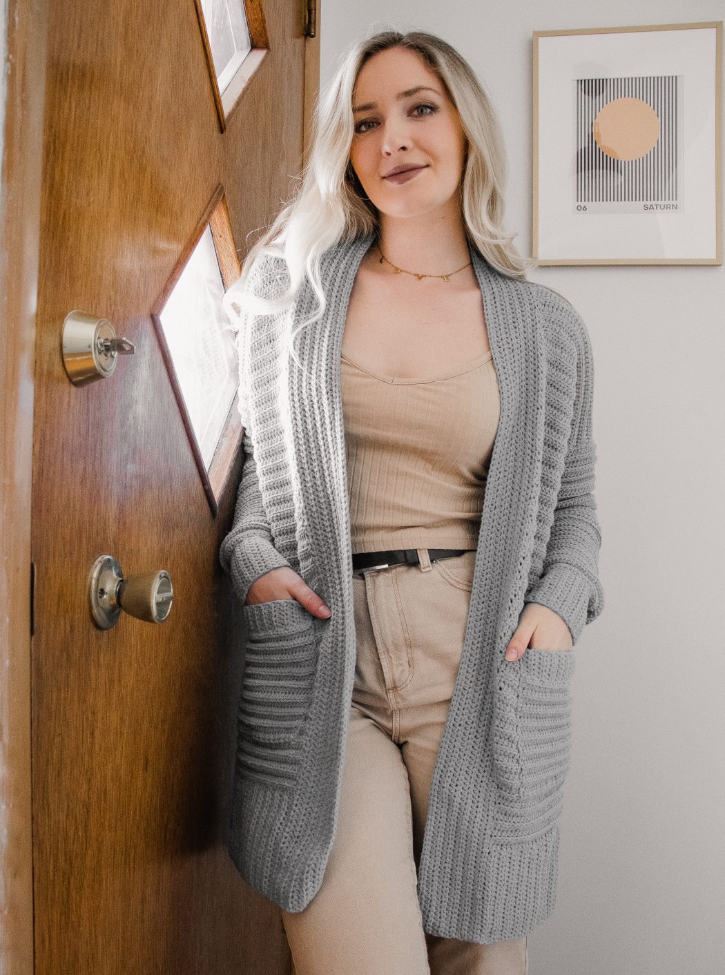 Body Language Cardigan – A Size-Inclusive Crochet Cardigan with Pockets ...