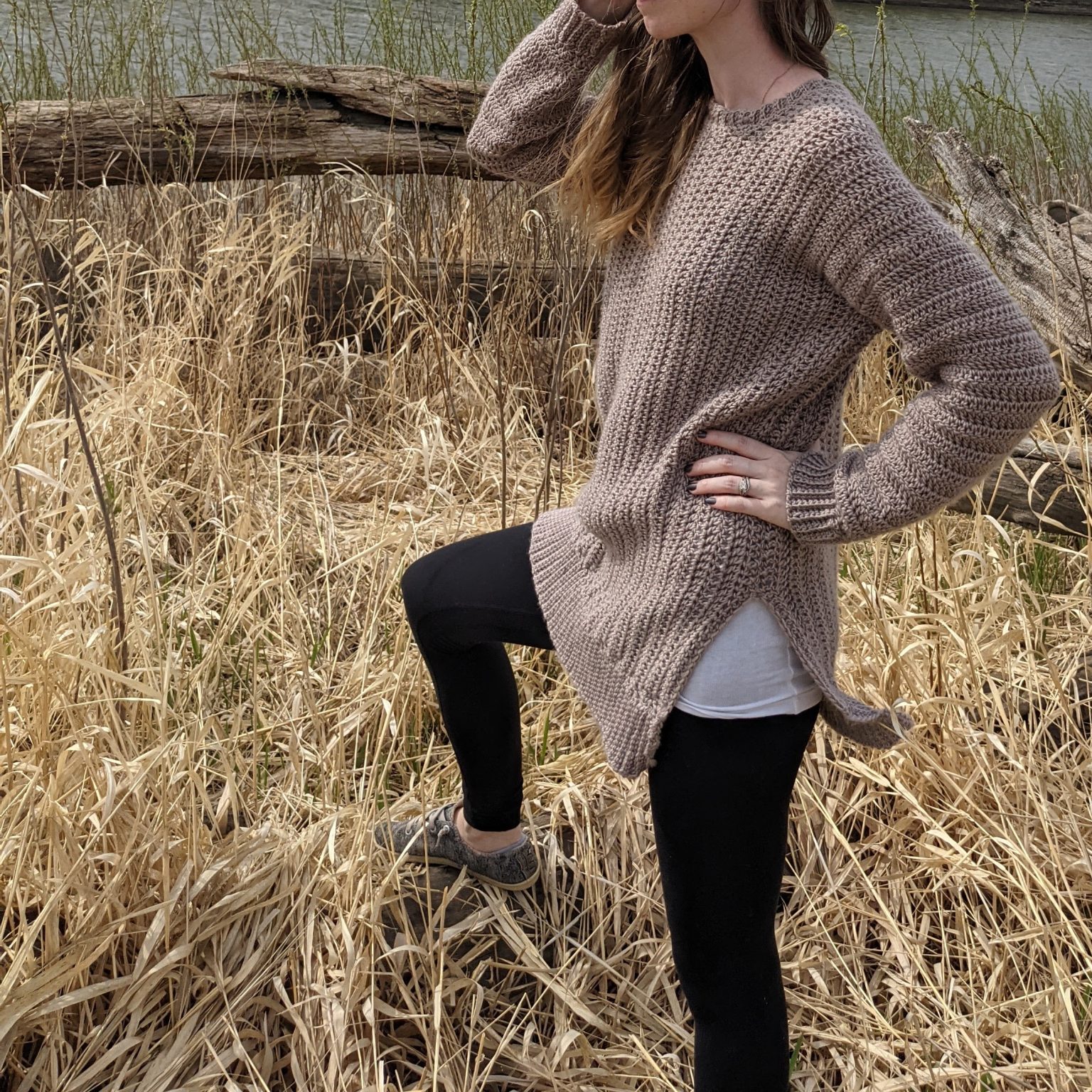 Sacred Woods – Crochet Pattern for Side-Split Sweater (from my book ...