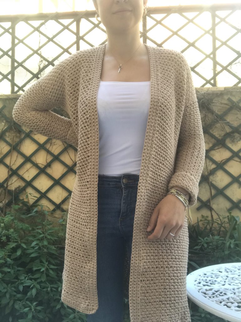Maple Grove Cardigan – Crochet Pattern for Long, Duster Cardigan (from my  Book: Modern Crochet Sweaters) - Knits 'N Knots