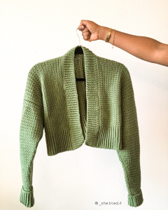 Lakeside Mist – Crochet Pattern for a Long, Textured Cardigan (from my ...