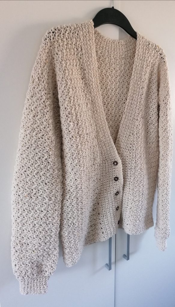 Rosebud Cardigan – Crochet Pattern for Textured Cardigan with Pockets and  Waist-Tie (from my book: Modern Crochet Sweaters) - Knits 'N Knots