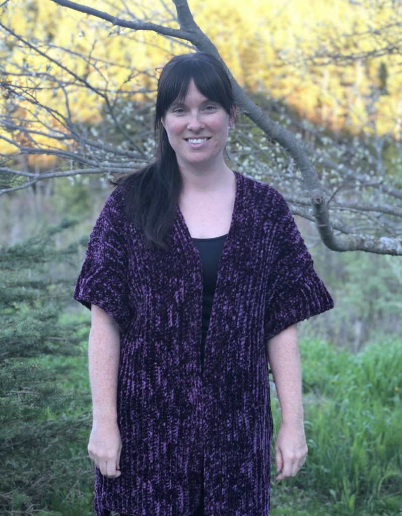 Velvet Cardigan pattern by Yarn Genie (Jeanie)