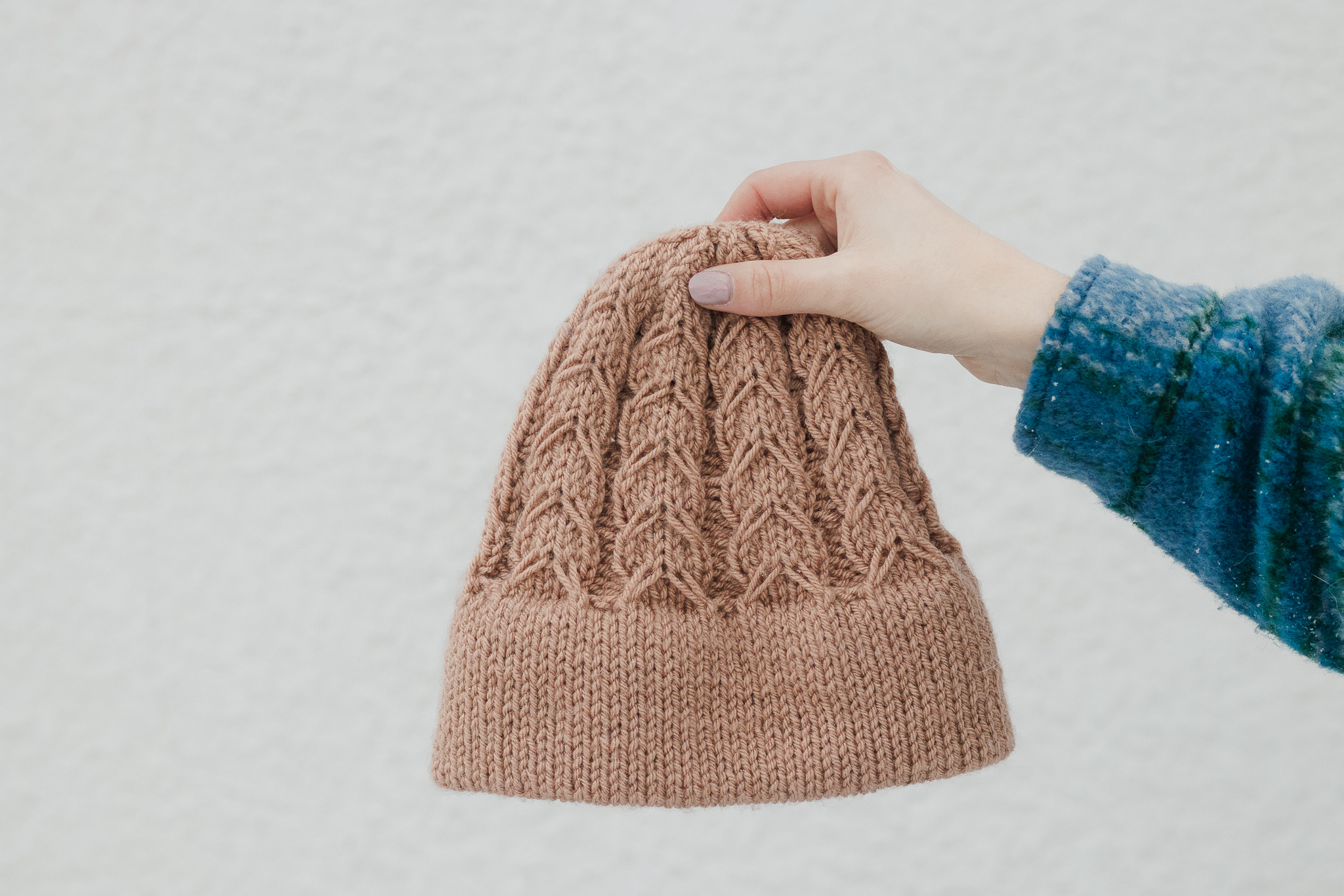 Bridgeland Beanie – Knitting Pattern for Double Brim Hat with Slip ...