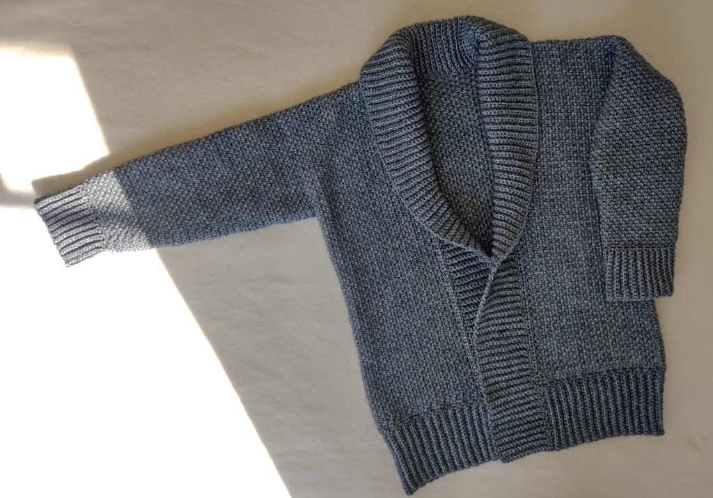 Cloverwood Cardigan – Crochet Pattern for Relaxed Linen Stitch