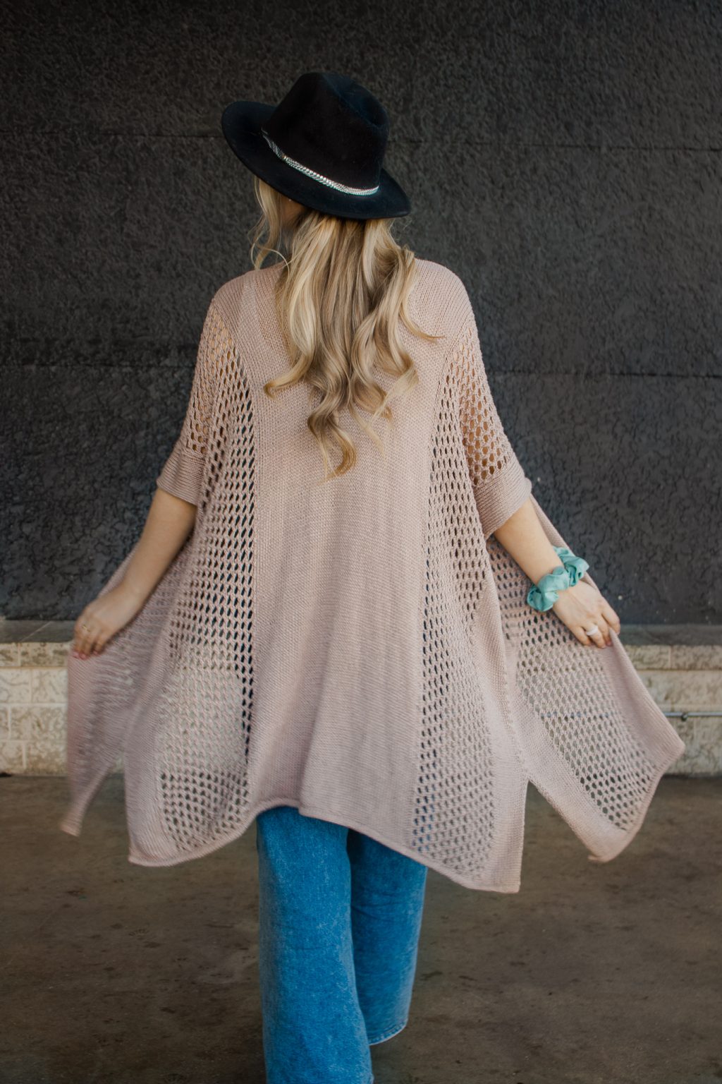 Coastline CoverUp Knitting Pattern for Lacy Bamboo Beach Cover Up