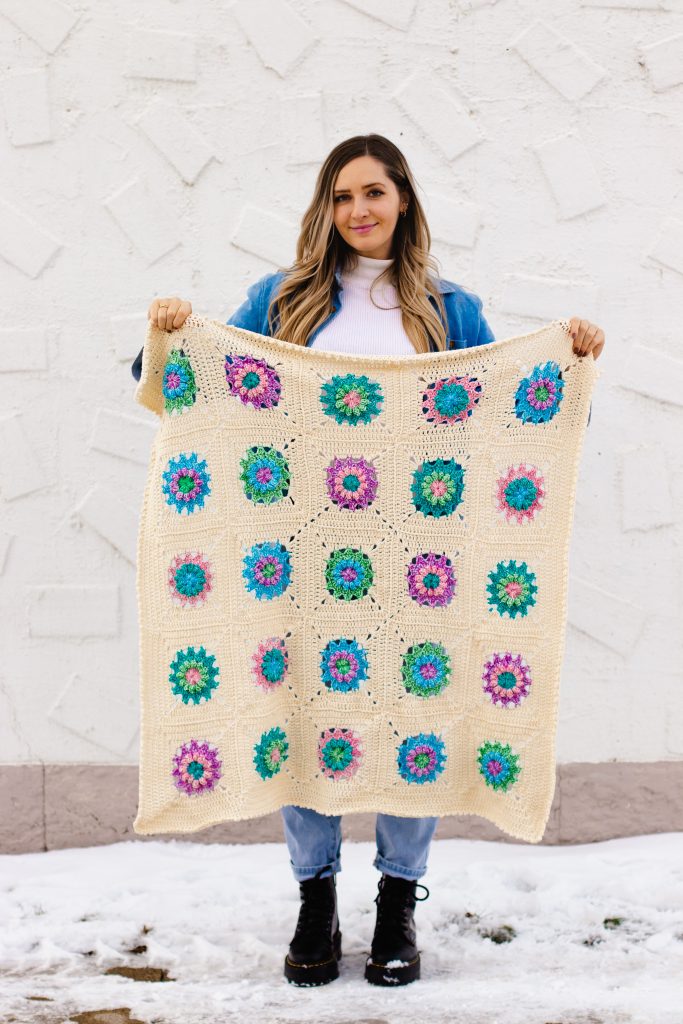 Sweet Granny Baby Blanket // Crochet PDF Pattern