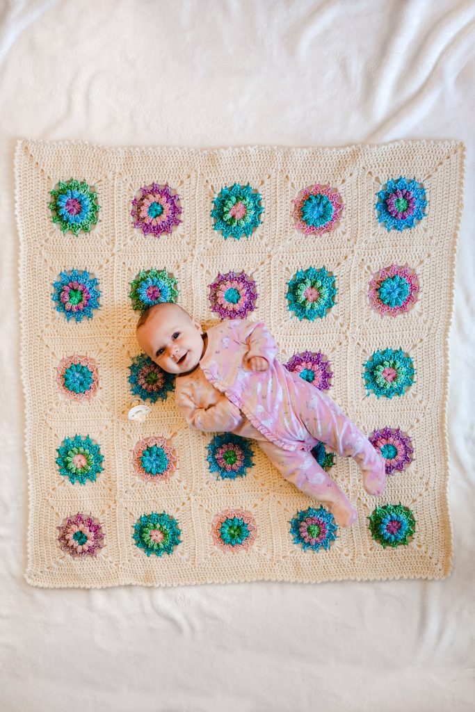 Lion Brand Sweet Baby Crochet Kit