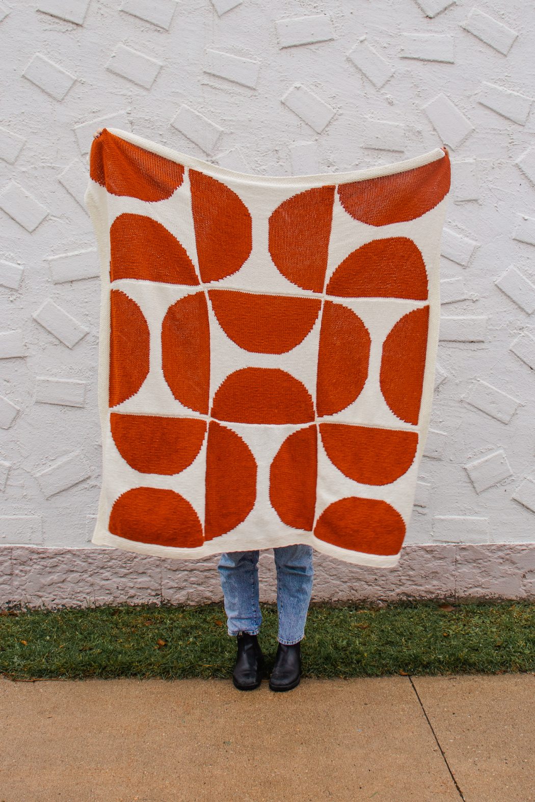 MCM Throw (Knit) – Knitting Pattern for Blanket Inspired by Mid-Century ...