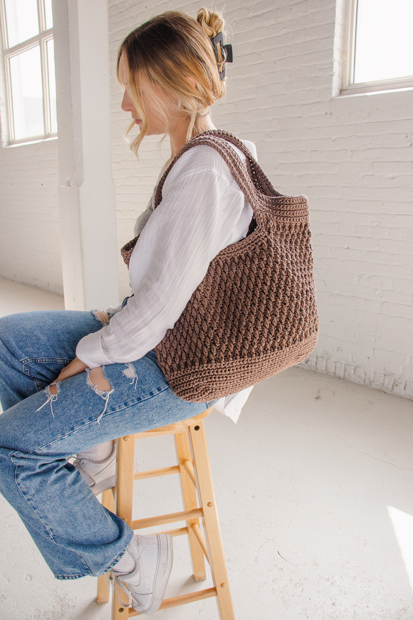 12+ Crochet Tote Pattern À Bien-Tôte – Crochet Pattern for Sturdy, Modern, Minimalist Tote Bag