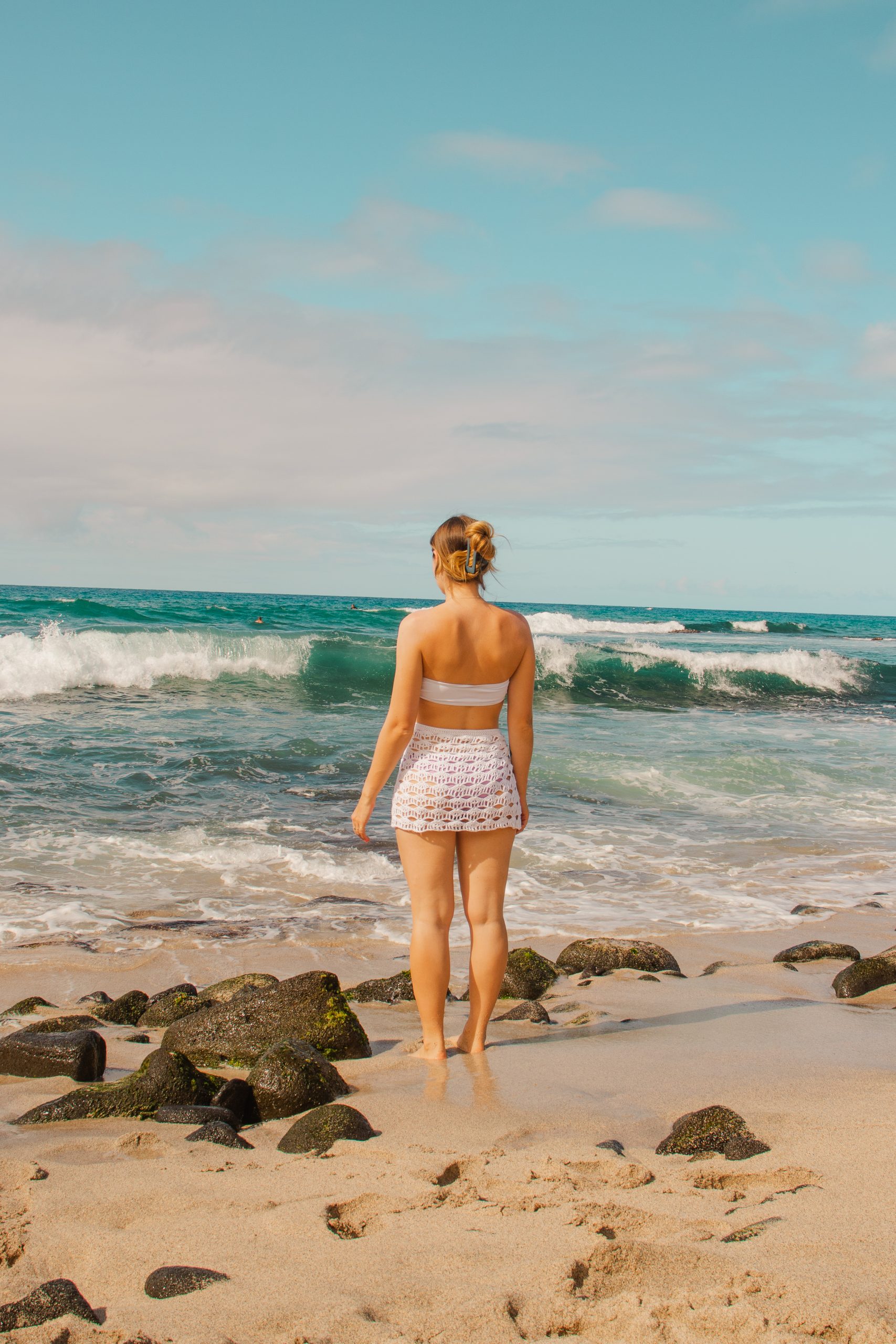 Beach Babe Crochet Swim Skirt